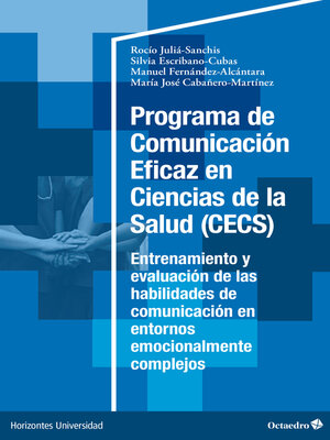cover image of Programa de Comunicación Eficaz en Ciencias de la Salud (CECS)